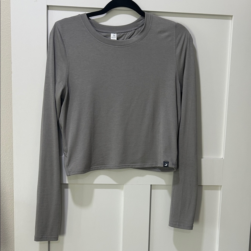 Glyder Charcoal Long Sleeve Women's Tee
